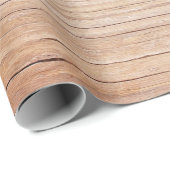 Rustikale Holzbrücke im Land Geschenkpapier (Rolleneckpunkt)