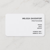 Rustikale Holzbrücke im Land Visitenkarte (Rückseite)