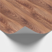 Rustikale Holzdecoupage Geschenkpapier (Ecke)