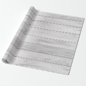 Rustikale Holzdecoupage Geschenkpapier (Ungerollt)