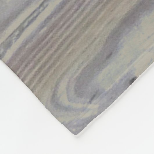 Rustikale hölzerne galoppierende fleecedecke (Ecke)