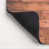 Rustikale hölzerne Korn-Mausunterlage Mousepad (Ecke)