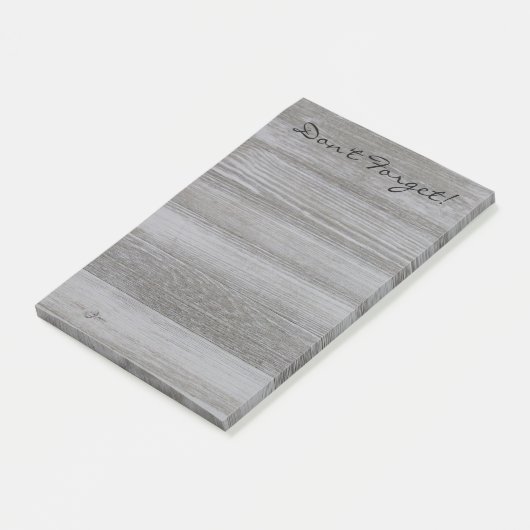 Rustikale hölzerne Post-Itanmerkungen Post-it Klebezettel (angewinkelt)