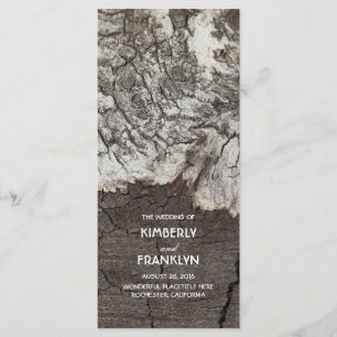 Rustikale hölzerne programm