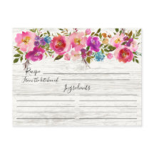 Rustikale Holzflorenkarte