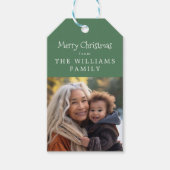 Rustikale Holzgiftkarte Geschenkanhänger (Vorderseite)