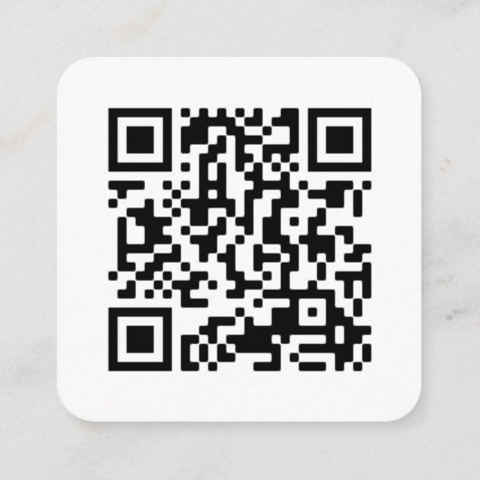 rustikale Holzhochzeit rsvp Qr Code Begleitkarte (Rückseite)