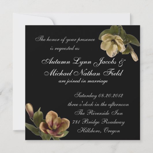 rustikale Holzhütte Böhmische Hochzeit Einladung (Rückseite)