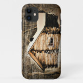 Rustikale Holzhütte im Grünen Case-Mate iPhone Hülle (Rückseite)