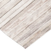 Rustikale Holzkarten Whitewusch geworfene Barn Boa Kurzer Tischläufer (Ecke)