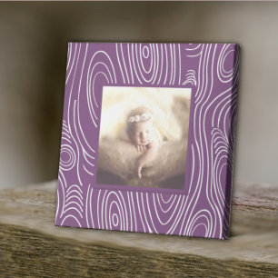 Rustikale Holzkörner Vintager Moderne Kunst Leinwanddruck