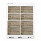 Rustikale Holzkornplatten (Vorne)