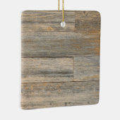 Rustikale Holzkornplatten Keramikornament (Rechts)