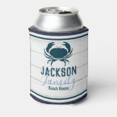 Rustikale Holzkrebsküste Dosenkühler (Kanne Rückseite)