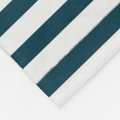 Rustikale Holzkrebsküste Fleecedecke (Ecke)