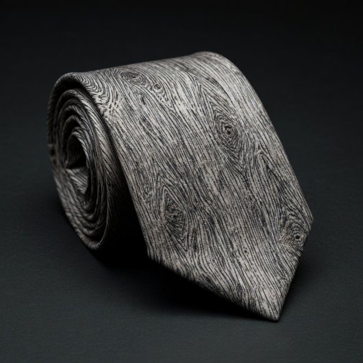 Rustikale Holzmaserung Krawatte