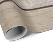 Rustikale Holzplatten Geschenkpapier (Rolleneckpunkt)