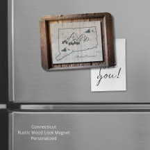 Rustikale Holzrahmen