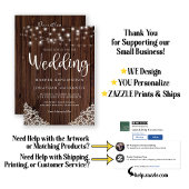 Rustikale Holzsäulenleuchten stehen auf einer Hoch Einladung