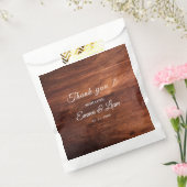 Rustikale Holzscheune Korn Hochzeit Geschenktütchen (Versiegelt)