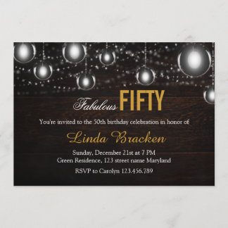 Rustikale Holzschnitte aus Lichtern fabelhaft fift Einladung