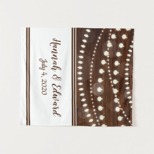 Rustikale Holzschnitte mit leichter Brauerei Wandteppich (Vorderseite (Horizontal))