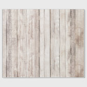 Rustikale Holzstähler Bauernhof Holzheirat Hochzei Geschenkpapier (Flach)