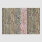 Rustikale Holzstästenpanels Seidenpapier (Vorderseite)