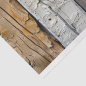 Rustikale Holztextur Braun Grau und Weiß Decoupage Seidenpapier (Ausschnitt)