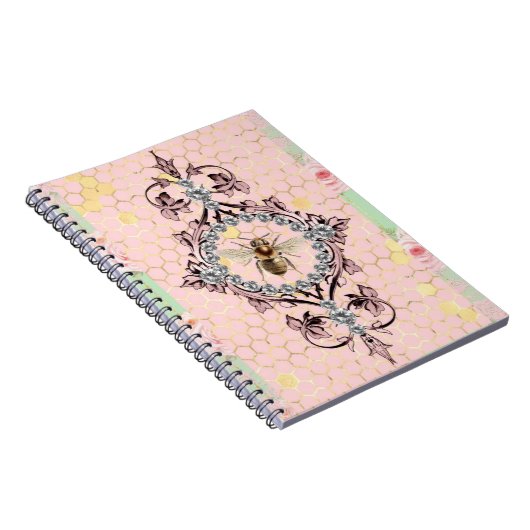 Rustikale Honeybee Notizblock (Rechte Seite)