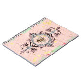 Rustikale Honeybee Notizblock (Linke Seite)