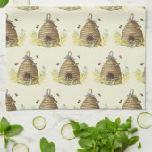 Rustikale Honigbiene Geschirrtuch (Gefaltet)