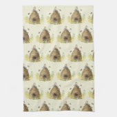 Rustikale Honigbiene Geschirrtuch (Vertikal)