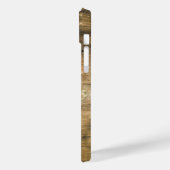 rustikale Hufeisen aus Stallholz Western Case-Mate iPhone Hülle (Rückseite / Links)