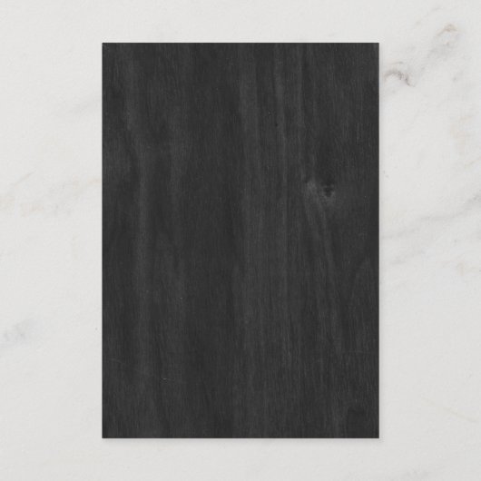 Rustikale Hufeisen & Blume Länderbeschreibung Begleitkarte (Rückseite)