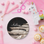 Rustikale Hufeisen Cowboy Hochzeitstorte Pappteller (Party)