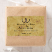 Rustikale Hufeisen gestörtes BG-Wasserzeichen (Insitu)