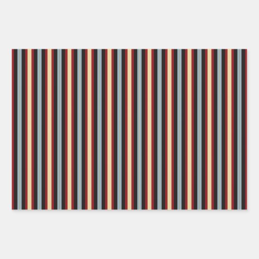 Rustikale Hundeliebhaber Kariertes Geschenkgutsche Geschenkpapier Set (Vorderseite 2)