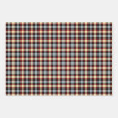 Rustikale Hundeliebhaber Kariertes Geschenkgutsche Geschenkpapier Set (Vorderseite)