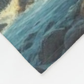 Rustikale Hütte, Herbst Fleecedecke (Ecke)