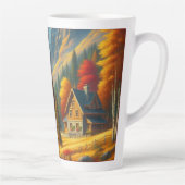 Rustikale Hütte, Herbst Milchtasse (Rechts)