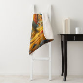 Rustikale Hütte, Herbst Sherpadecke (Beispiel)