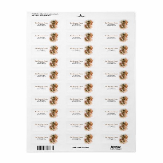 Rustikale Hütte im Herbst (Vorne)