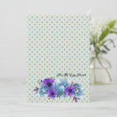 Rustikale Hütte Rose Hochzeitsfeier Einladung (Stehend Vorderseite)