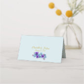 Rustikale Hütte Rose Hochzeitssuite Thankyou Escor Platzkarte (Rückseite)