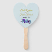 Rustikale Hütte Rose Hochzeitssuite Zeremonie Part Fächer (Rückseite)