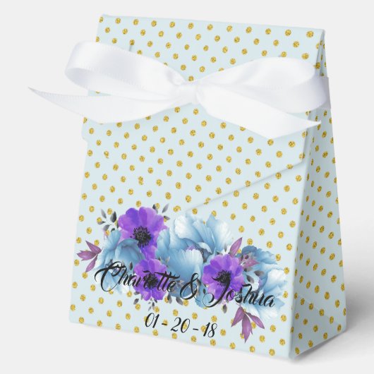 Rustikale Hütte Rose Wedding Suite Guest Party Geschenkschachtel (Vorderseite)