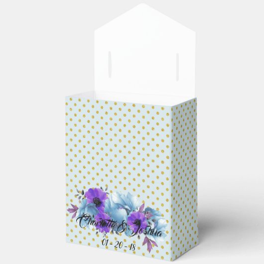 Rustikale Hütte Rose Wedding Suite Guest Party Geschenkschachtel (Offen)