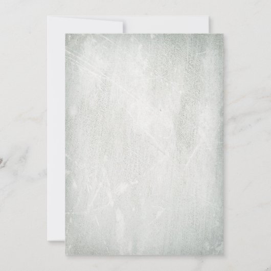 Rustikale Hydrangeas florale String Lights Retirem Einladung (Rückseite)