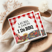 Rustikale Ich mache GRILLEN Sonnenblumen Engagemen Serviette